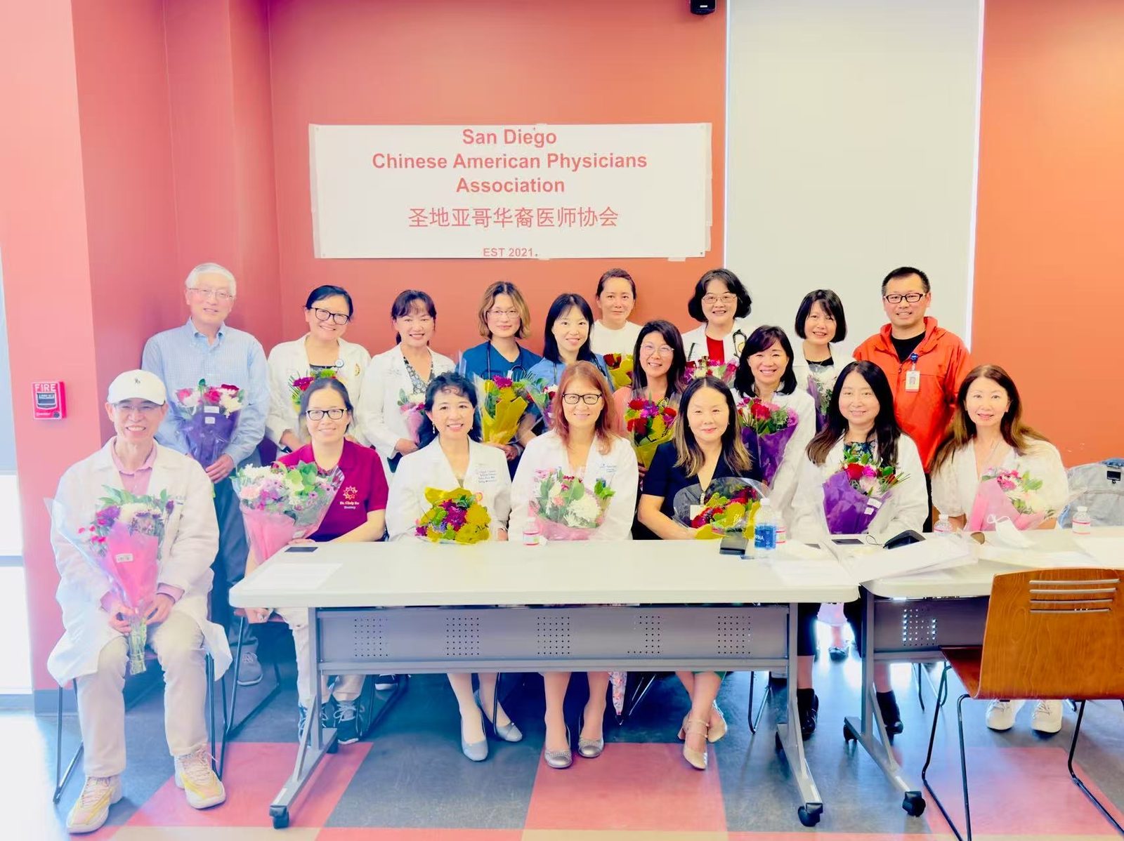 SDCAPA volunteers at the May 2025 health fair